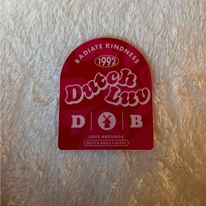 Dutch Bros Sticker Dutch Luv